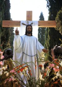 Imagen del Cristo Resucitado de Logroño